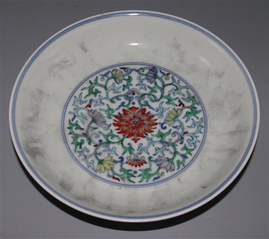 19th century Chinese dish